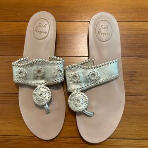 Jack Rodgers Women's Jacks Demi Wedge Thong Sandals